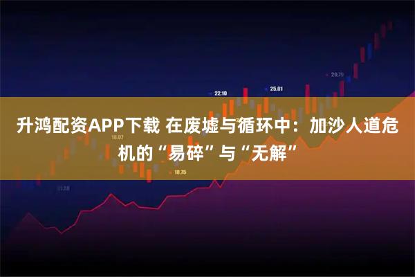 升鸿配资APP下载 在废墟与循环中：加沙人道危机的“易碎”与“无解”