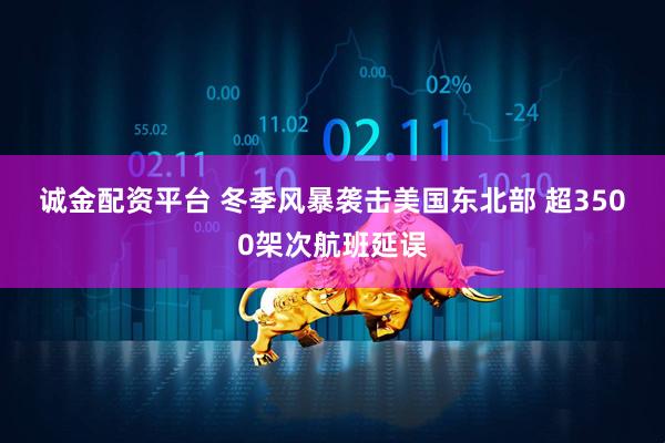 诚金配资平台 冬季风暴袭击美国东北部 超3500架次航班延误