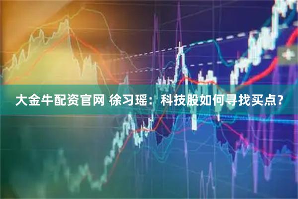 大金牛配资官网 徐习瑶：科技股如何寻找买点？